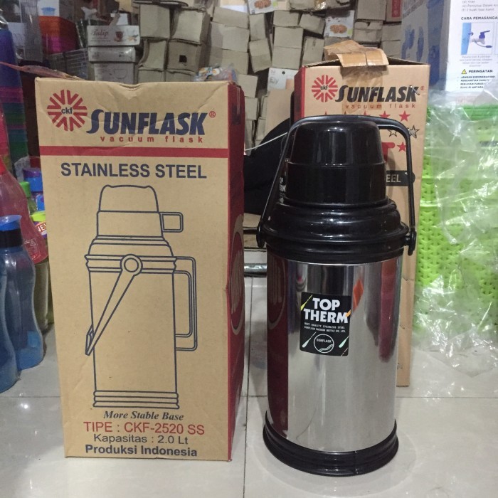 TERMOS AIR PANAS 2 LITER SUNFLASK JUMBO