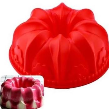 CETAKAN KUE CAKE COKLAT PUDDING JELLY SILIKON 3D MAHKOTA CROWN BESAR