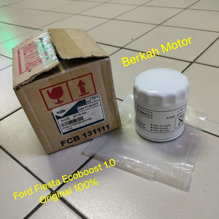 Filter Oli Ford Ecoboost Ford Fiesta 1.0 Original