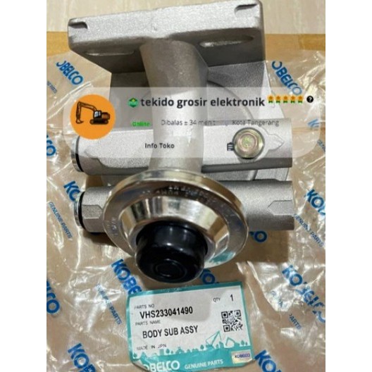 Pompa Solar SK200-8 Fuel Pump SK200-8 / Head filter SK200