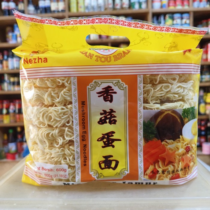 

Xian Tou Brand Mushroom Egg Noodles/ Mie Telur Jamur 600Gr