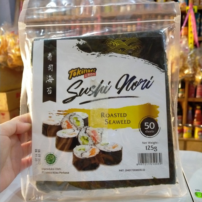

Tokinori Sushi Nori 50Lembar 125Gr