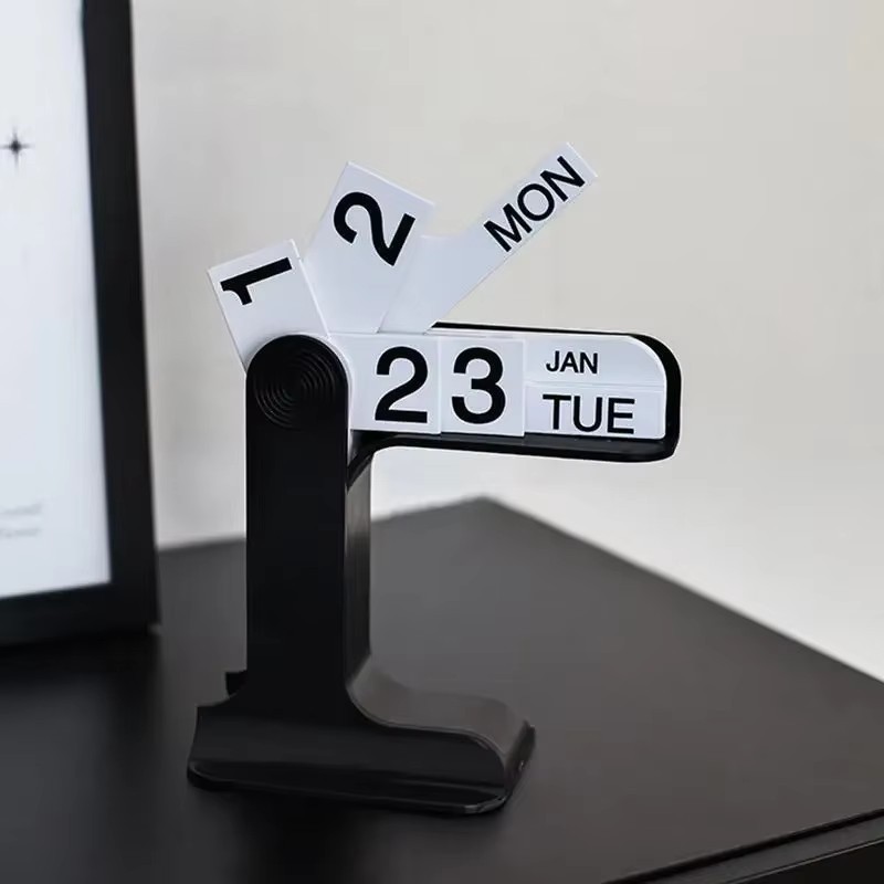 

WORMYKalender Meja Abadi Dekorasi Rumah Ornamen Kalender Meja Kreatif Sederhana Kalender Meja Harian