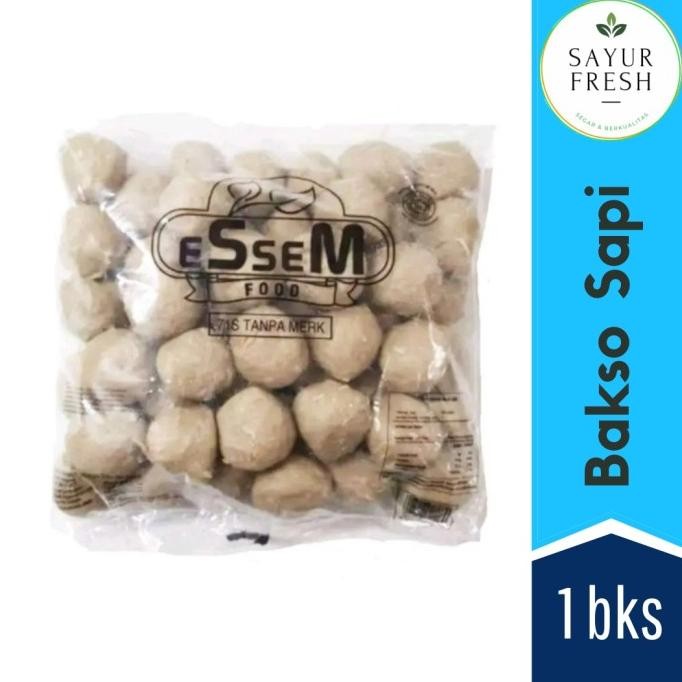 

New Bakso Sapi Essem 50 Pcs