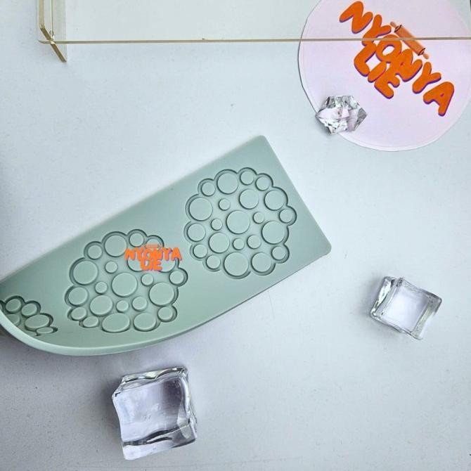 LST59 CETAKAN SILIKON TUILE COOKIES FLOWER CIRCLE MOULD MOLD GARNISH COKLAT DEKOR HIAS KUE TART NYON