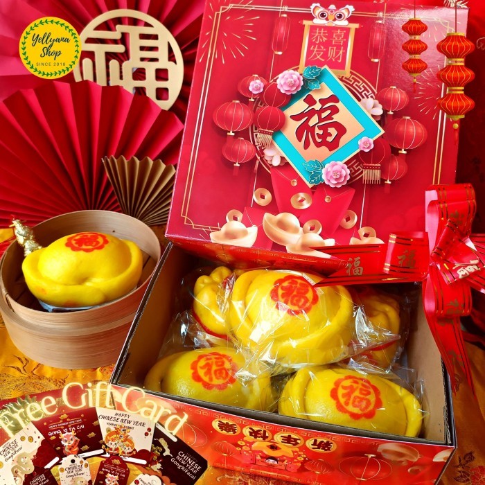 

Bakpao Hampers Imlek / Paket Sincia / Parcel Cny