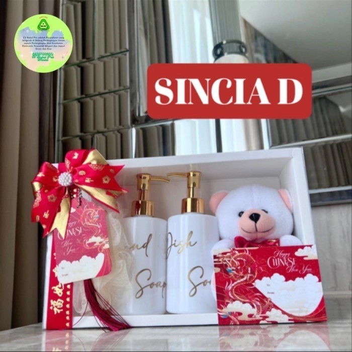 

Hampers Imlek Chinese New Year 2024 Botol Gold Mewah Set Ready
