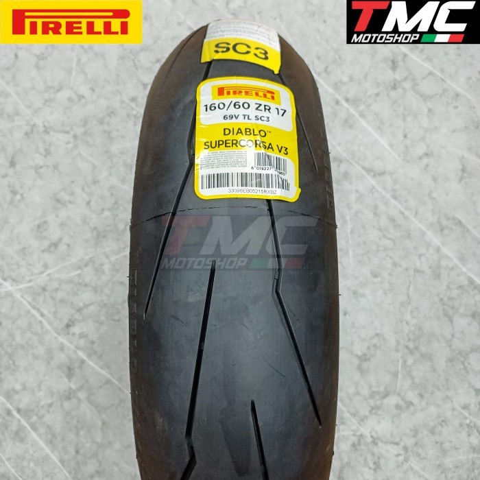 Ban Pirelli Diablo Supercorsa 160/60-17 ZX25R R25 Ninja250 CBR250RR