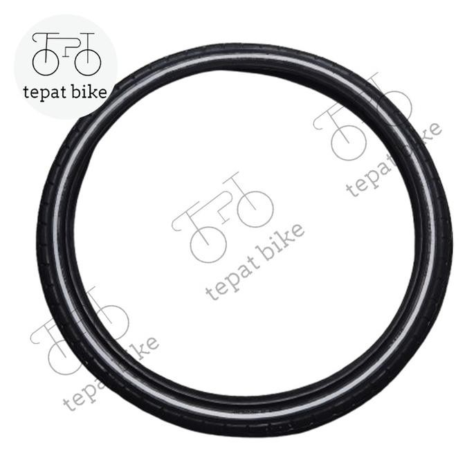Now Trending Ban Luar 20 X 1.50 Kenda Kwest Hitam Dan Reflektor / Ban Luar Reflektif List Putih
