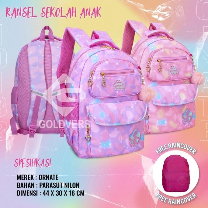 Goldies Bags - Tas Backpack Anak Kekinian Ransel Sekolah Anak Perempu