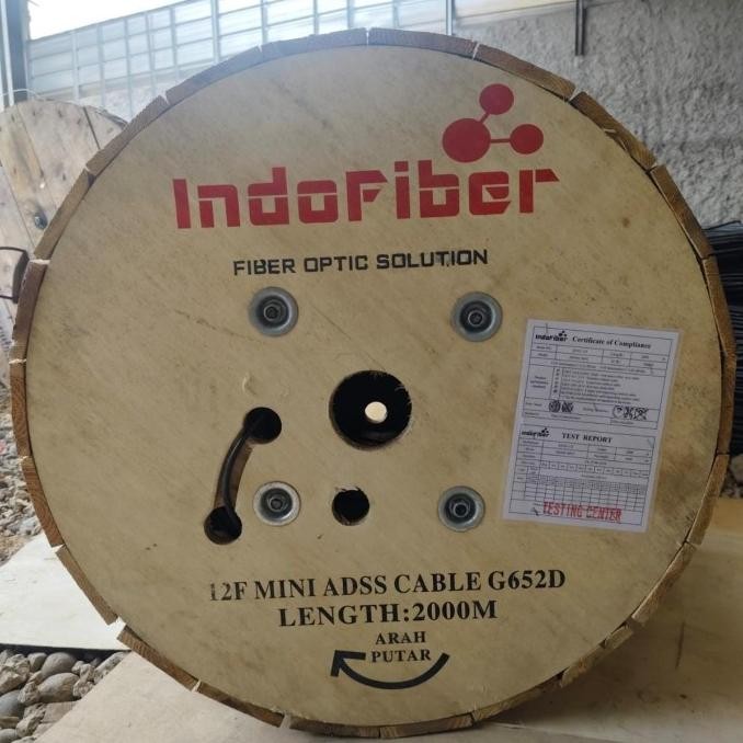 Grosir Kabel Fiber Optik Mini Adss 12 Core