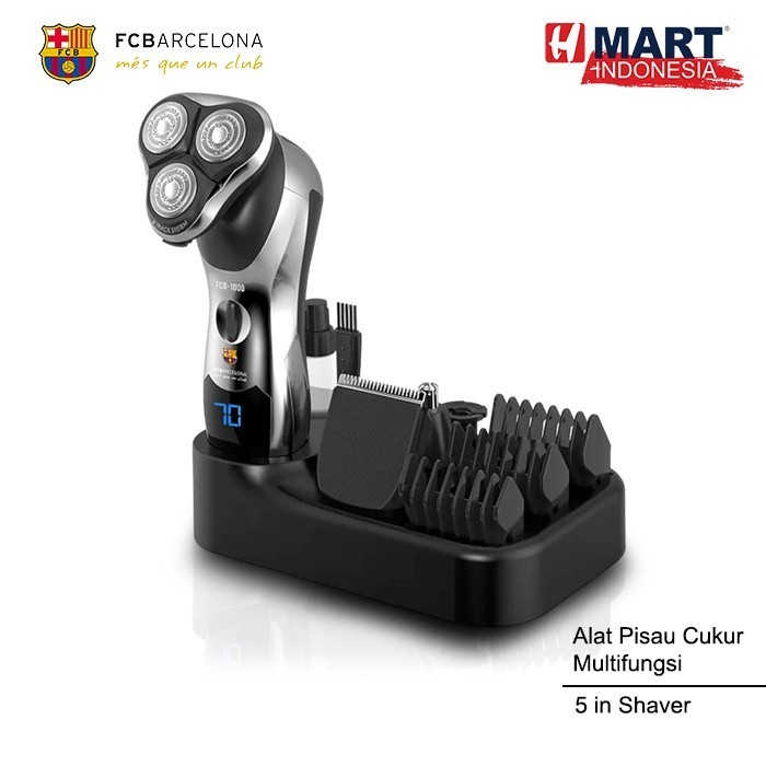 

Fc Barcelona 5 In 1 Shaver - Alat Pisau Cukur Multifungsi