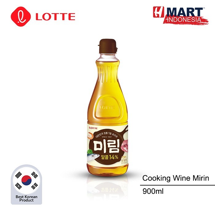 

Lotte Cooking Wine Mirim - Bumbu Masak Asli Korea 900Ml
