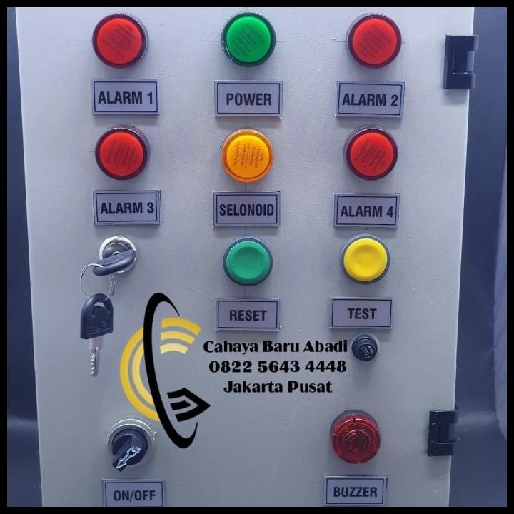 Panel Gas Alarm 4 Zone