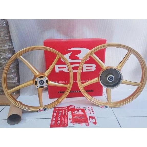 VELG VELK PELEG PELEK RCB RACINGBOY RACING BOY GOLD SP522 522 ORI RCB