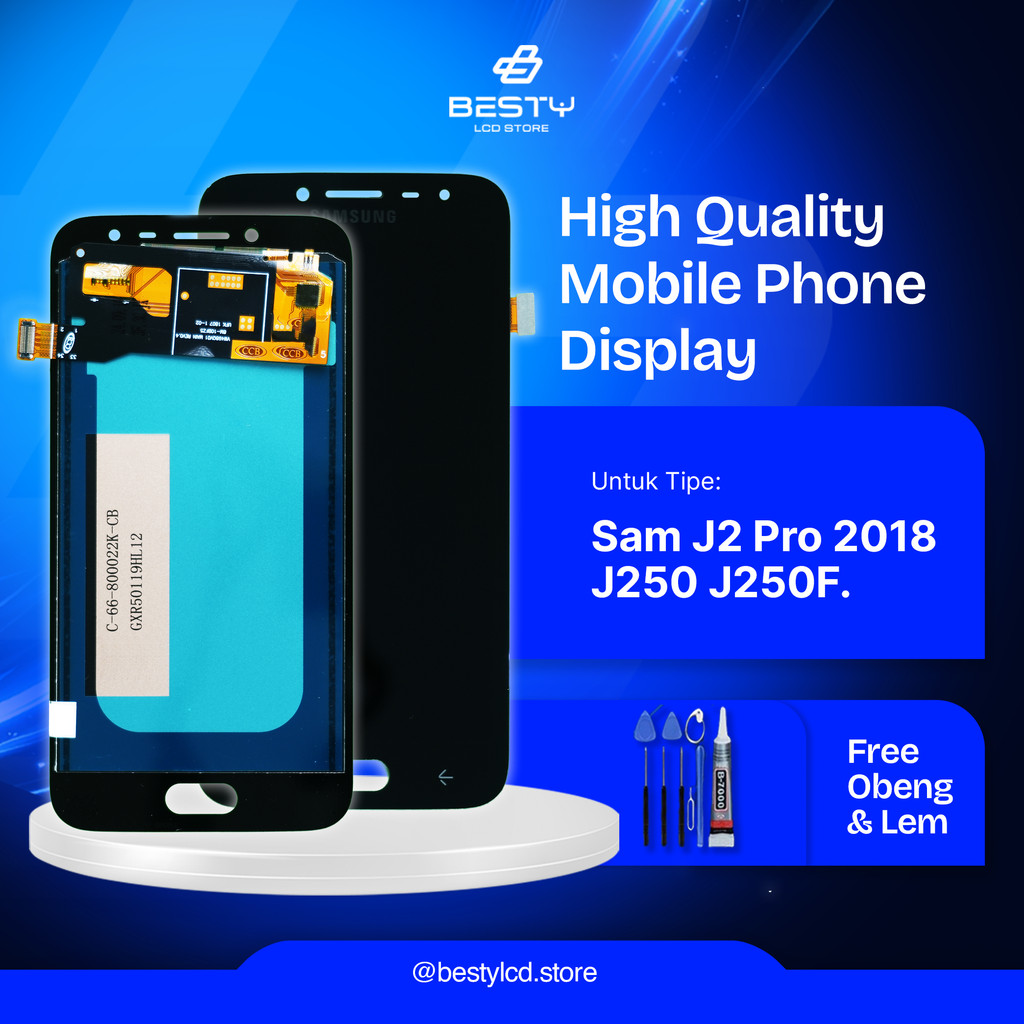 Lcd Samsung J2 Pro 2018 J250 J250F Full Set
