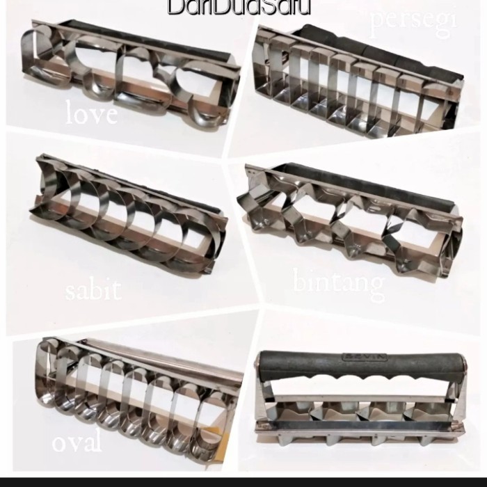 

BEST CETAKAN KUE KERING KASTENGEL / CUTTER BARIS / COOKIES / PUTRI SALJU