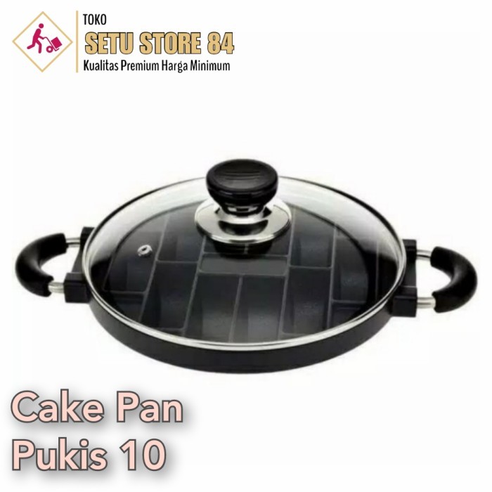 

BEST SELLER CETAKAN KUE PUKIS 10 LUBANG PANCONG HC HAPPY CALL SUGGO LOYANG KUE
