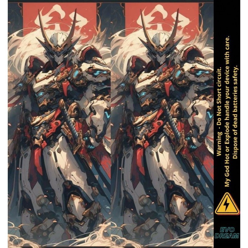 

Terlaris Stiker Wrap Baterai 18650 Gundam Anti Gores Hiasan Garskin Custom Case Laminasi Tebal COD