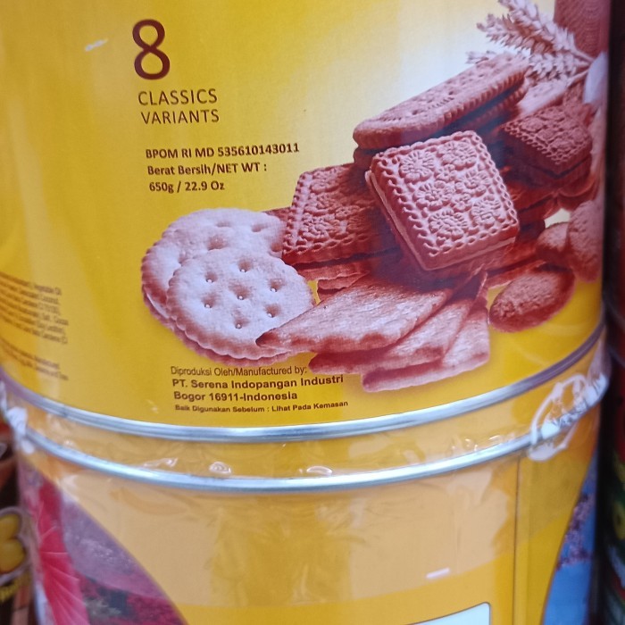 

New! Biskuit Lebaran Nissin Assorted Yellow 650gr/Biskuit Kaleng Nissin Idul Fitri