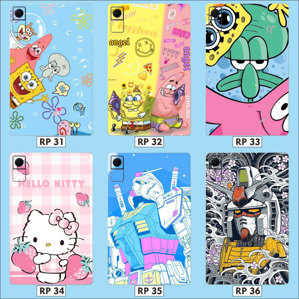 

Terlaris Xiaomi Redmi Pad Garskin Stiker Custom Case Laminasi Tebal COD