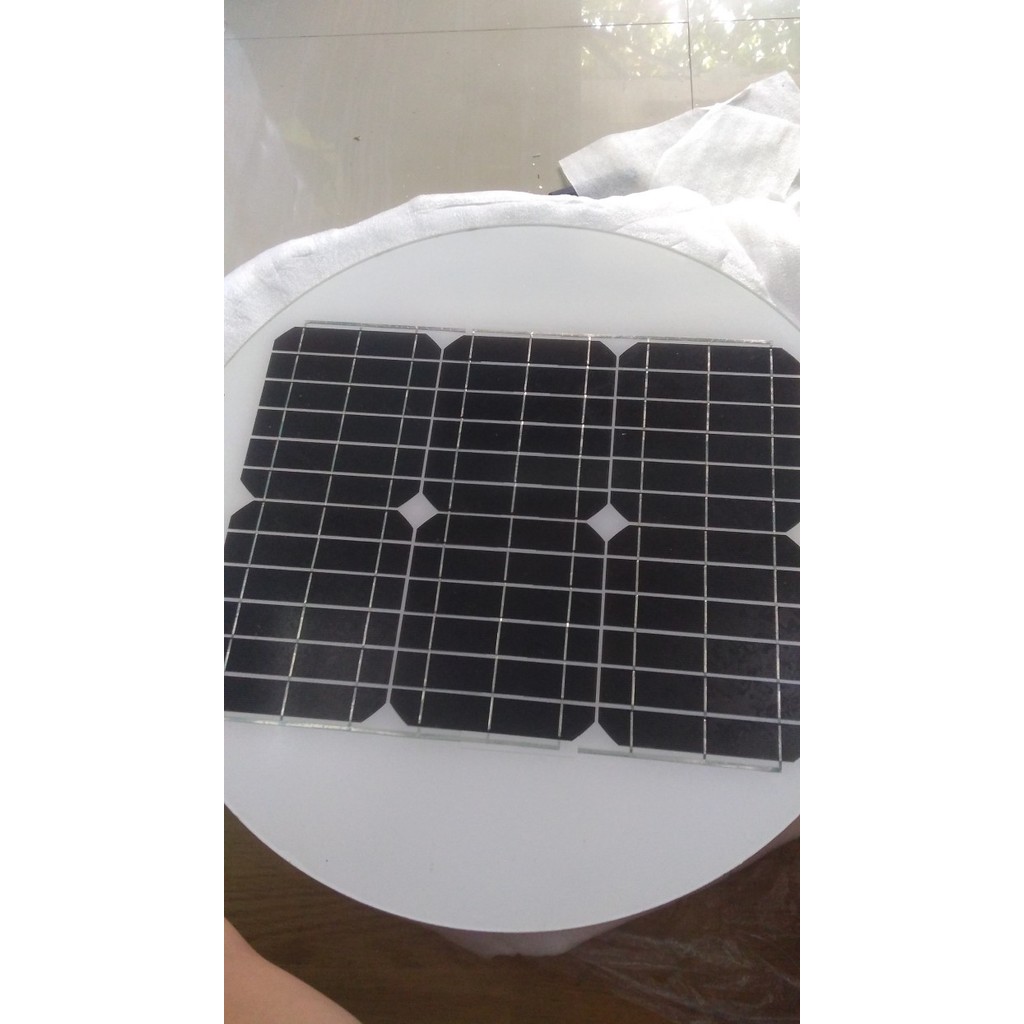 Solar Panel Bulat kapasitas 25 WP Mono