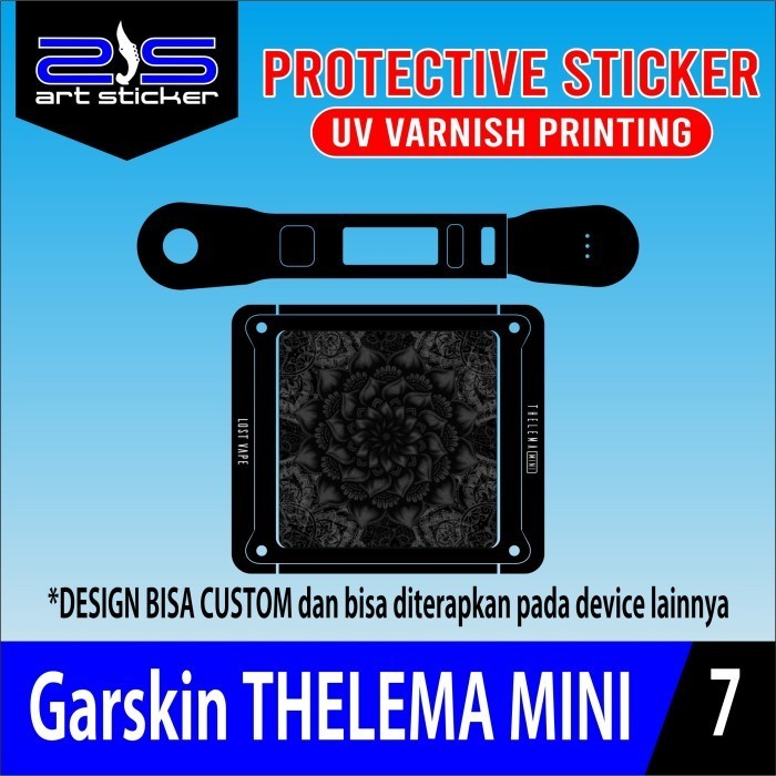 

Terlaris Stiker Telema Mini Gear 5 Uv Varnish Printing Luffy Vinil Garskin Custom Case Laminasi Tebal COD