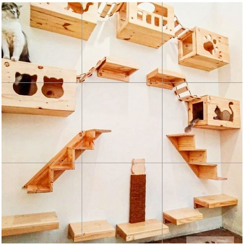 PREMIUM CAT PLAYGROUND RUMAH KUCING MURAH CAT ROOM CAT PLAYGROUND PAKET