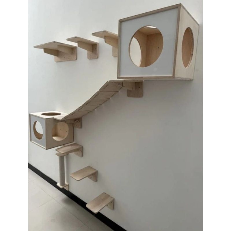 TEMPAT BERMAIN KUCING,KANDANG KUCING, PLAYGROUND KUCING,TEMPAT TIDUR KUCING,GARUKAN KUCING,PIJAKAN