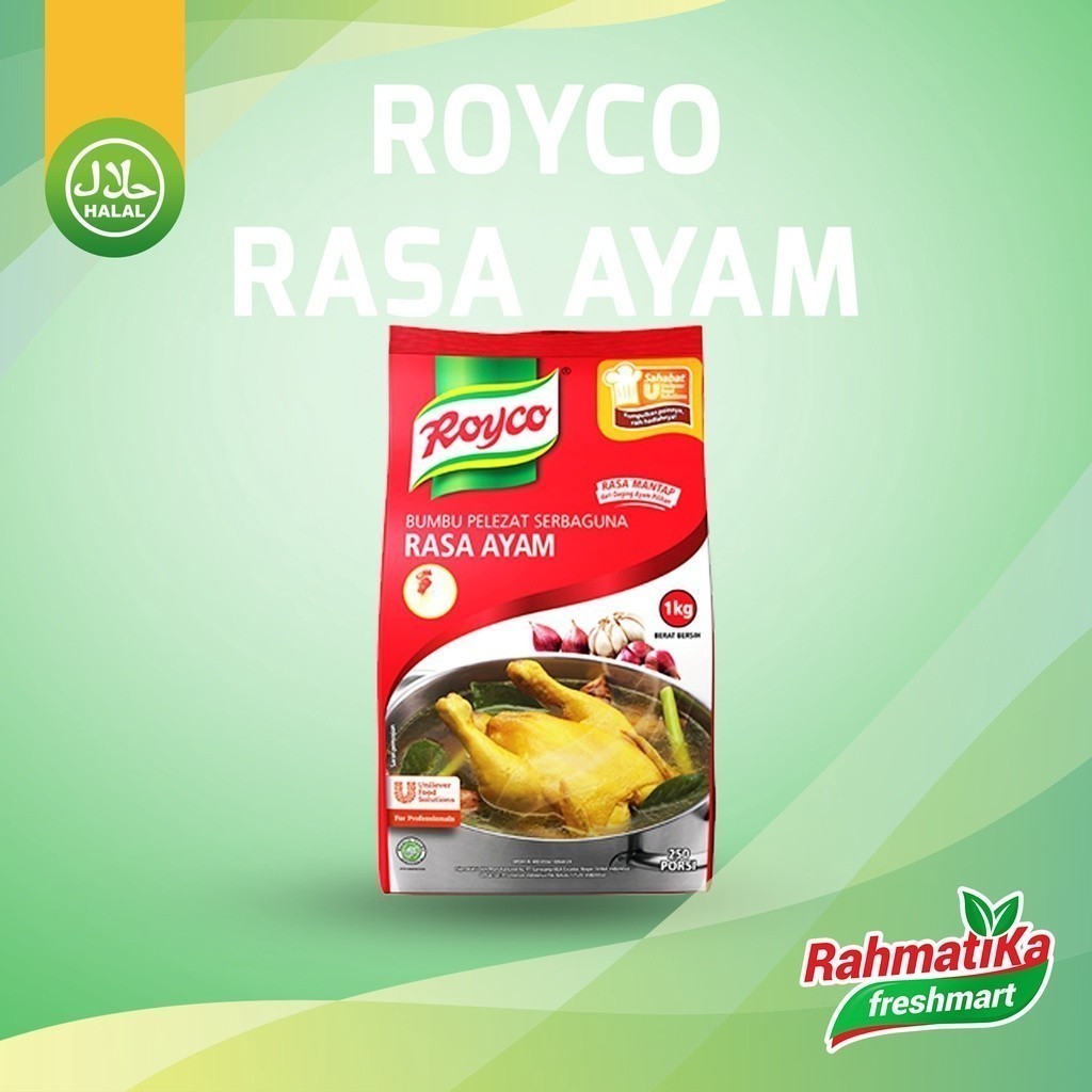 

Royco Bumbu Penyedap Rasa Ayam 1 Kg