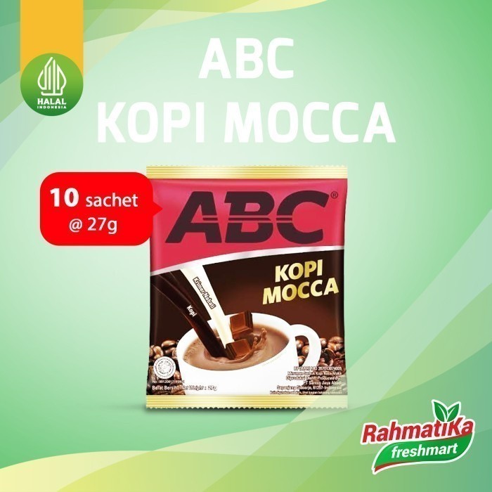 

ABC Kopi Mocca 27g (1 Renceng)