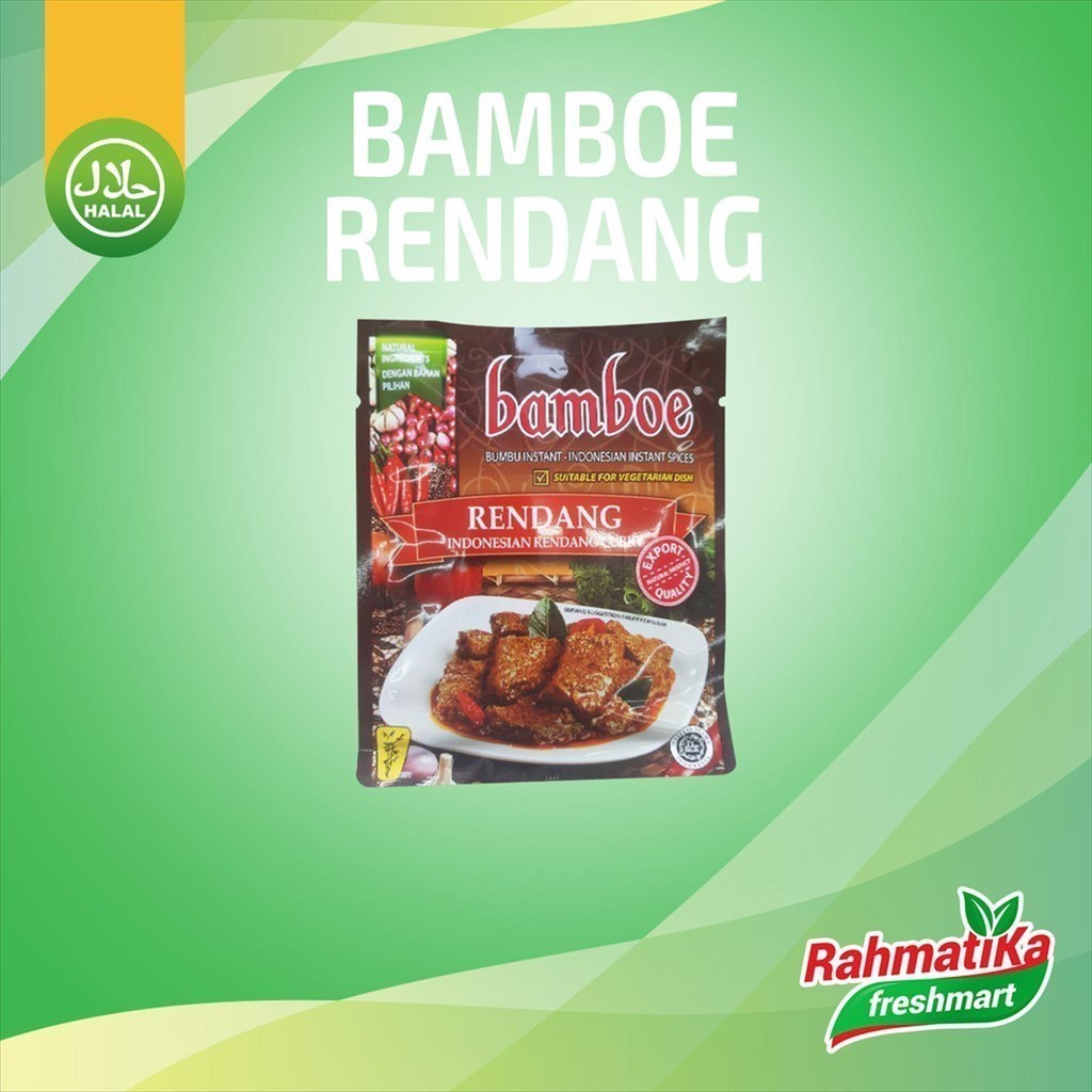 

Bamboe Rendang / Bumbu Instan Rendang 35 gram (Bumbu Dapur)