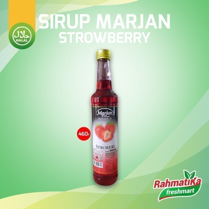 

Sirup Marjan Stroberi / Syrup Marjan Rasa Strawberry 460 ml