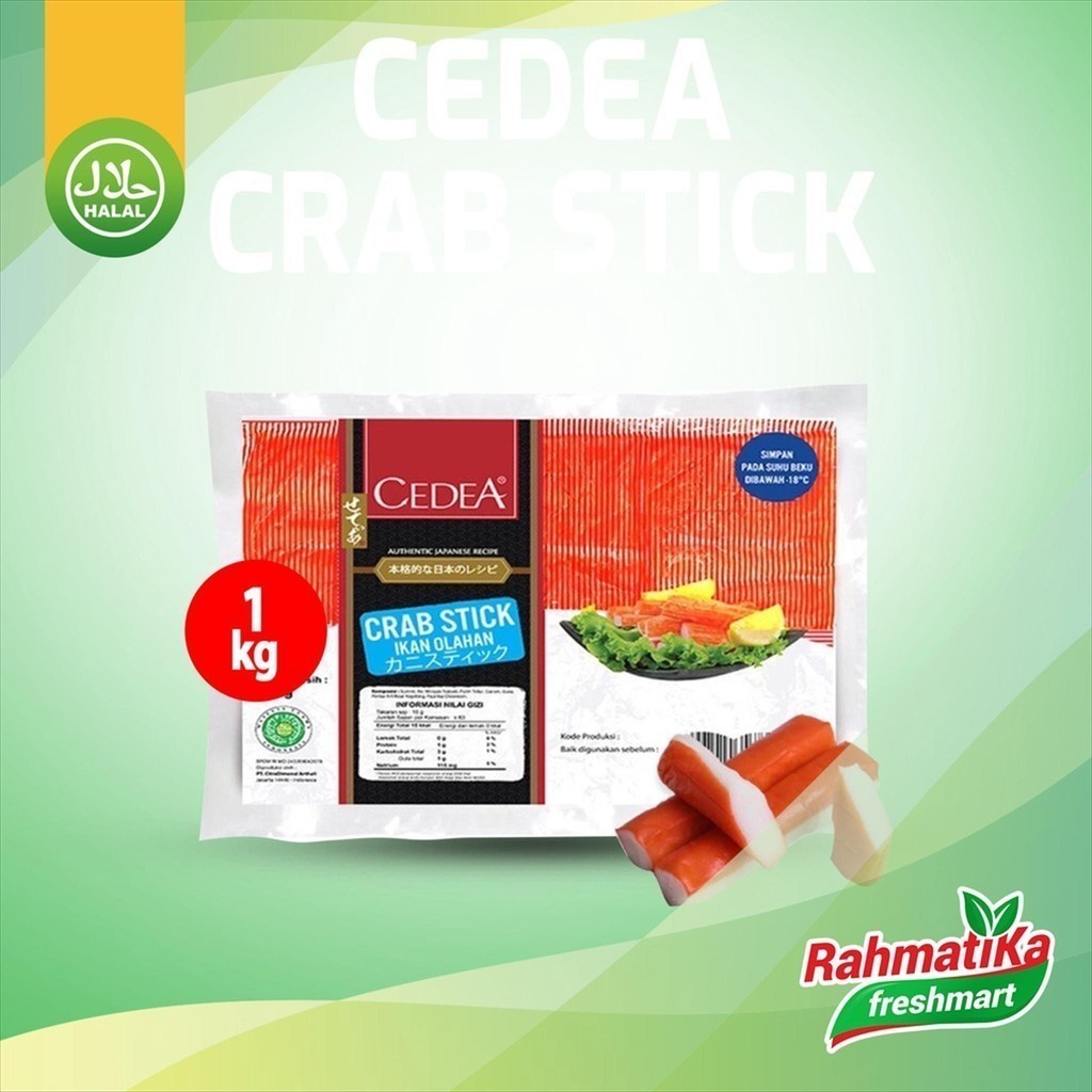 

Cedea Crab Stick - Ikan Olahan 1 Kg