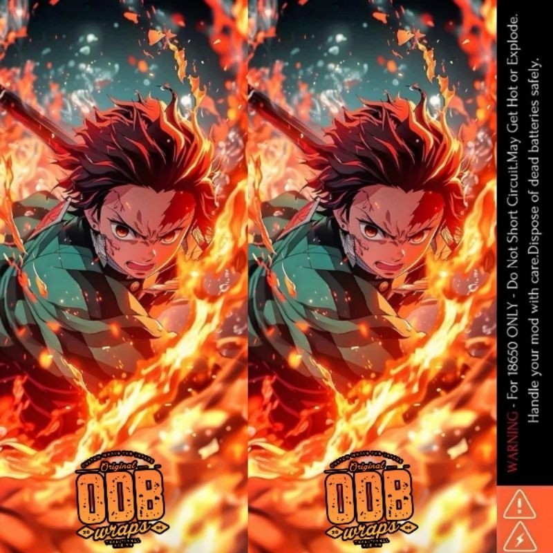 

Terlaris Jaka Stiker Wrap Baterai 18650 Anime V3 Untuk Melindungxi Dan Mempercantik Battery Odb Garskin Custom Case Laminasi Tebal COD