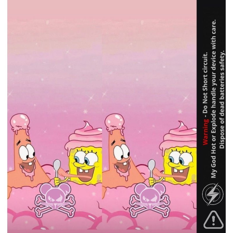 

Terlaris Markasdecal Pelindung Baterai Stiker Wrap 18650 Vm Cartoon Dan Anti Gores Garskin Custom Case Laminasi Tebal COD