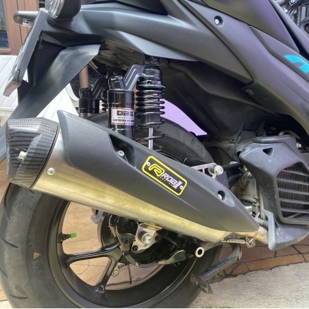 Knalpot Rob1 All New Nmax Aerox Connected Standart Racing Stainless