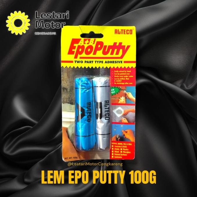 

Promo LEM ALTECO EPO PUTTY 100 50 GRAM LEM EPOPUTTY LEM DODOL LEM SERBAGUNA COD
