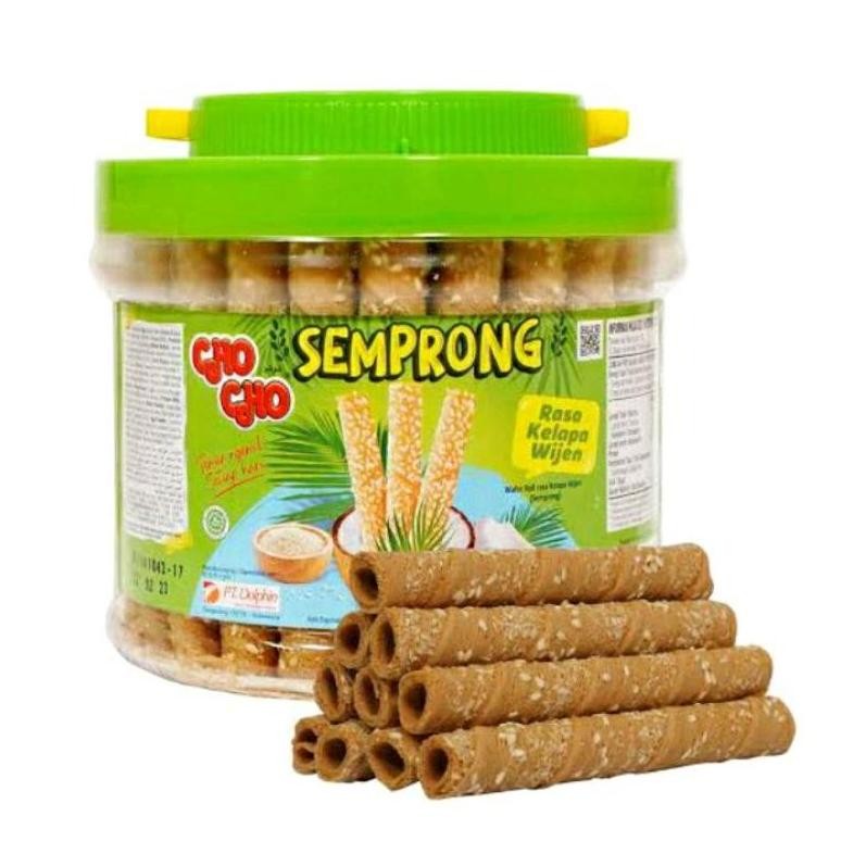 

Cho Cho wafer roll semprong kue lebaran enak dan murah cocok untuk Idul fitri