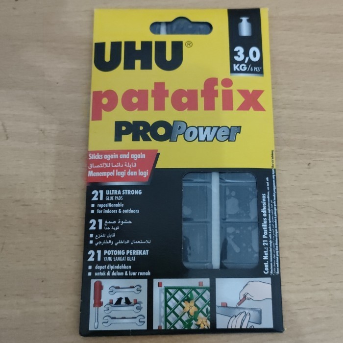 ACCESSORIES HOTWHEELS GLUE TACK UHU PATAFIX PRO POWER