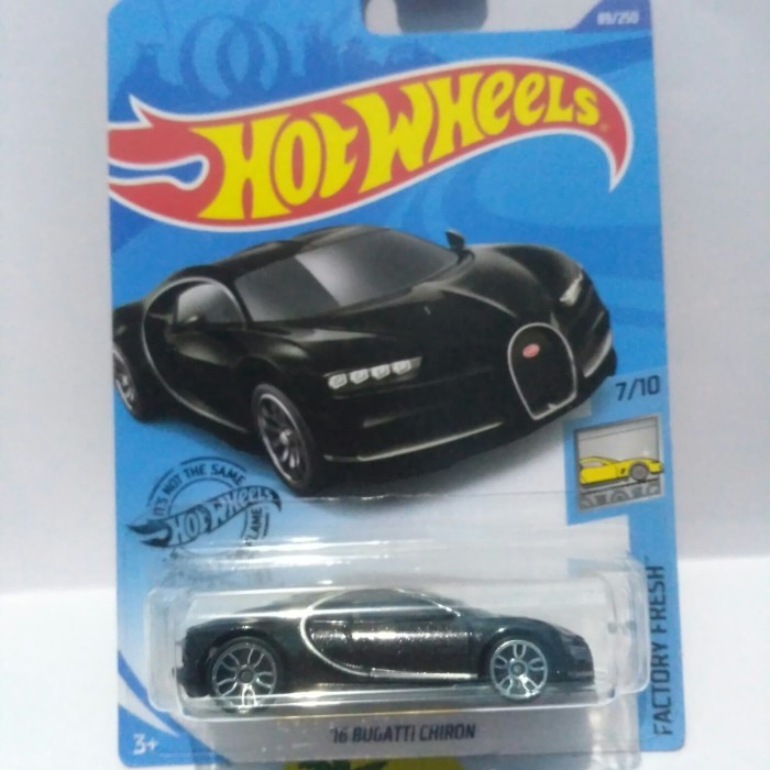 HOTWHEELS BUGATTI CHIRON BLACK