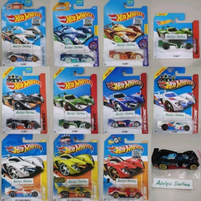 HOTWHEELS HOT WHEELS 24 OURS SNOWFLAKE EDITION FACTORY SEALED HW GLOW WHEELS BEST FOR TRACK HW