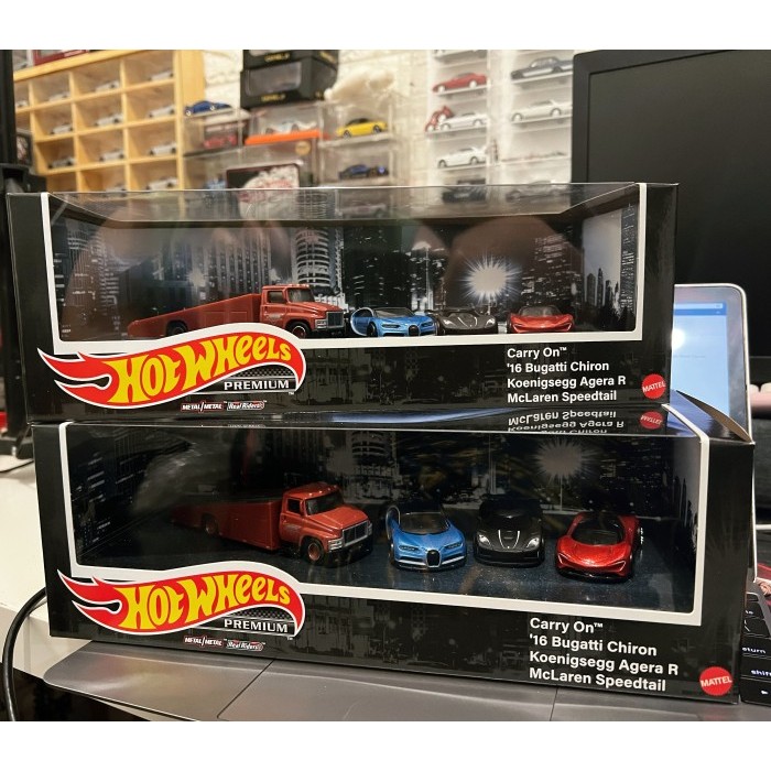 HOTWHEELS PREMIUM SET GARAGE