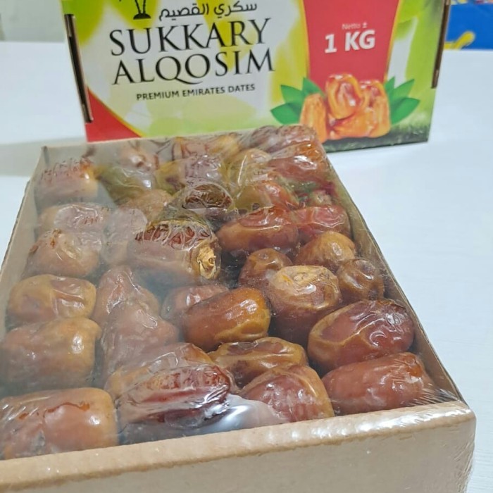 

Kurma Sukari Alqosim1Kg Kwalitas Premium