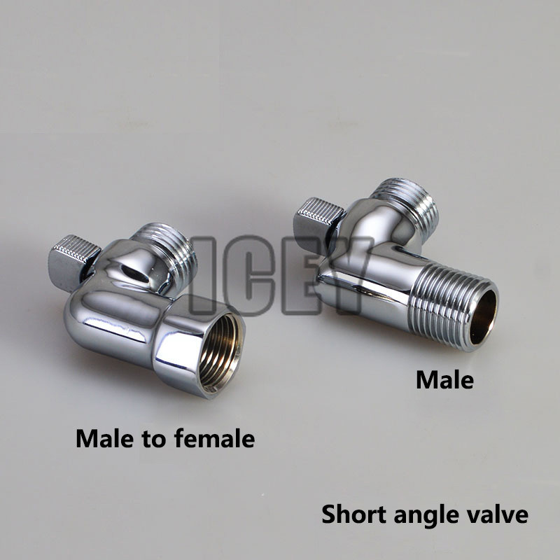BEAST Full-copper Thickened Short Angle Valve Quick Opening Valve Flow Elbow 90 Degree