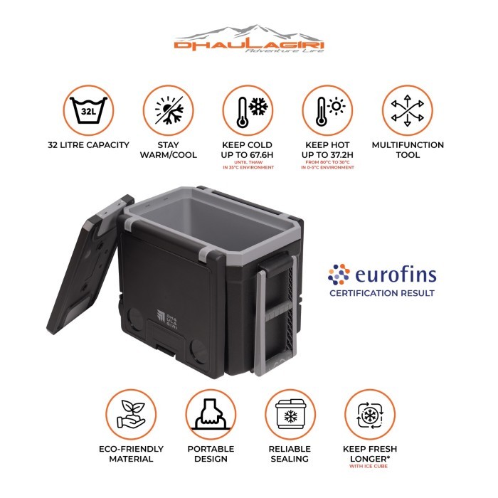COOLER BOX COOLING BOX MULTIFUNGSI 32LITER CAM MANCING OUTDOOR DH
