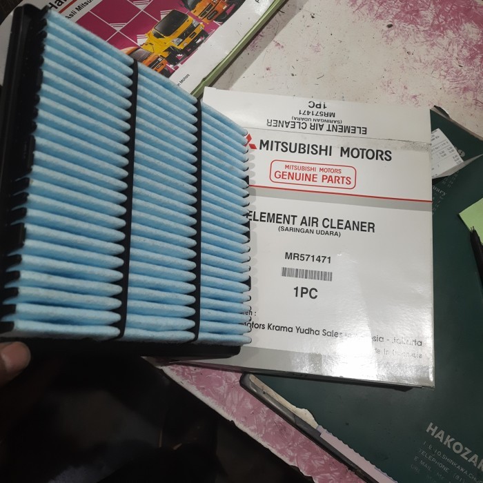 saringan udara air filter mitsubishi kuda bensin 2000cc asli original