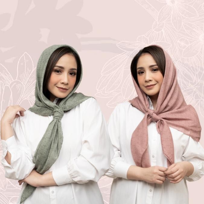 Hijab Wanita Plain Scarf Voal Diario x Nagita Slavina