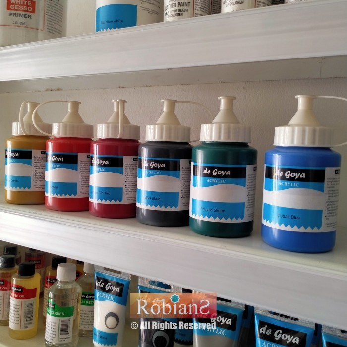 

Cat Lukis / Cat Akrilik - De Goya Acrylic Colour Uk. 250 Ml Harga Promo