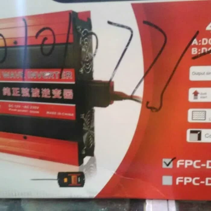 SUOER DIGITAL PURE SINE WAVE 12V 4000Watt Souer Original